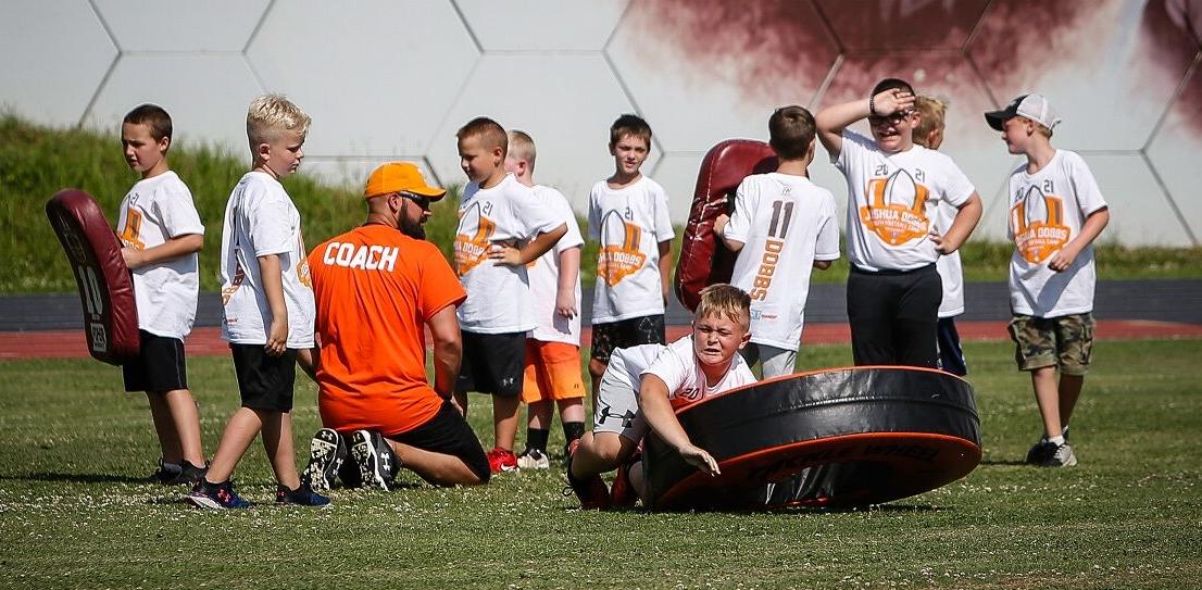 Josh Dobbs football camp 2021